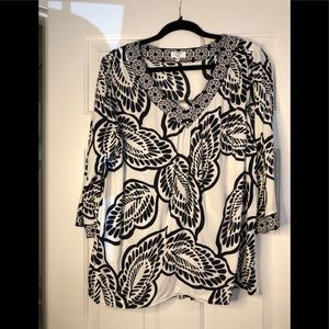 Women’s Crown and Ivy plus size blouse